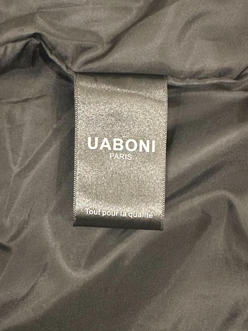 UABONI 【ユアボニ】 ジャケット 風神 雷神 刺繍 フェイクレザー