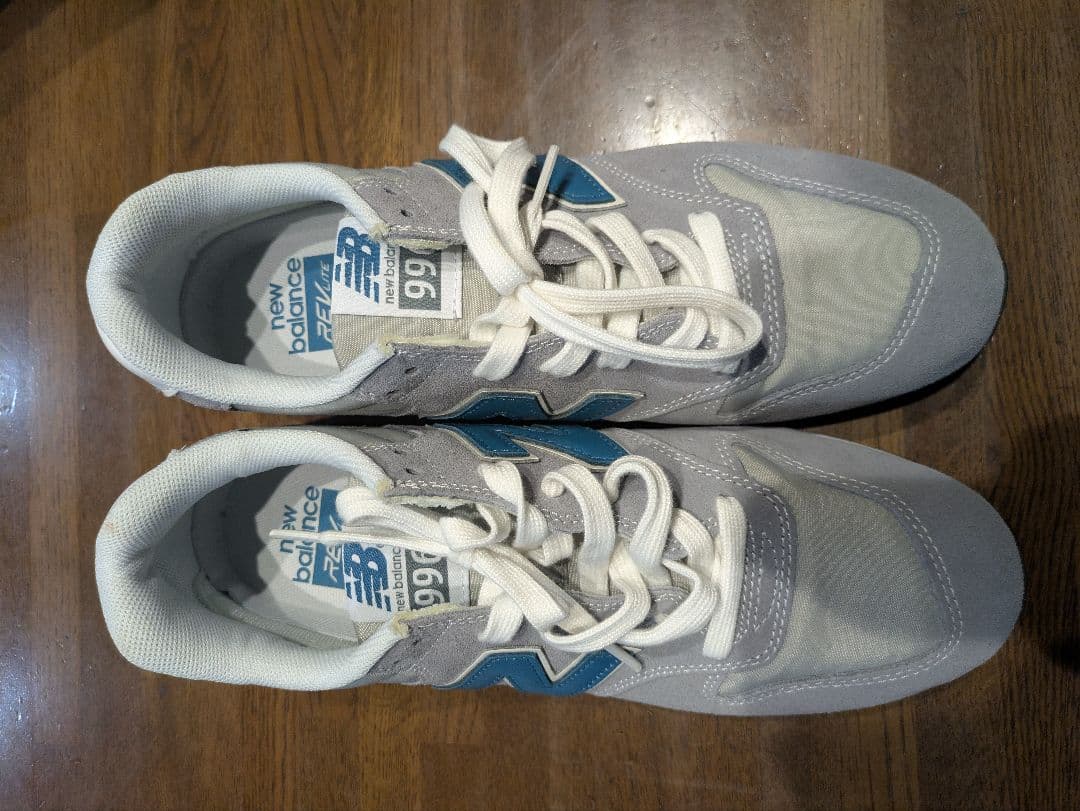 New Balance 996 グレー/ブルー