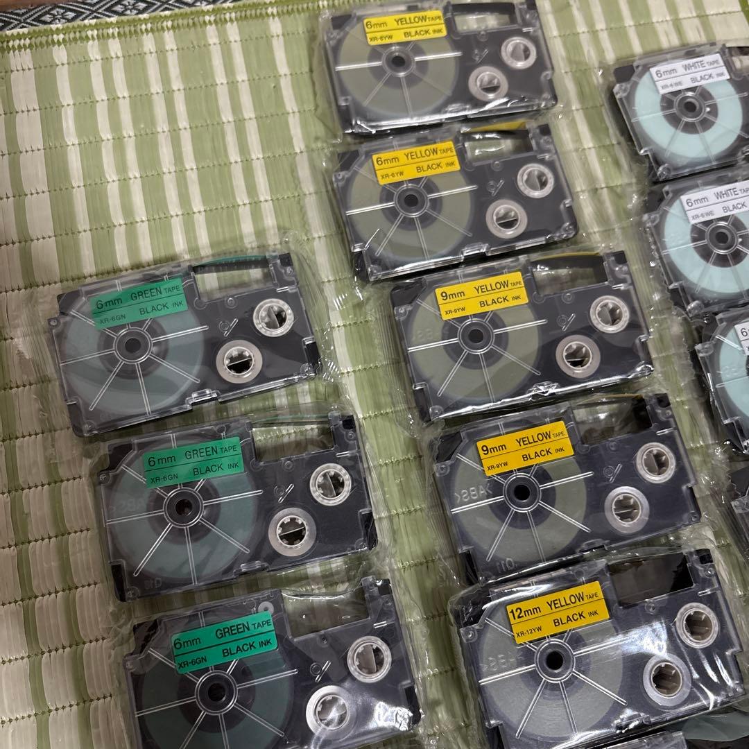 カシオCASIOネームランド　テープカートリッジ　テプラ　シール　まとめ売り