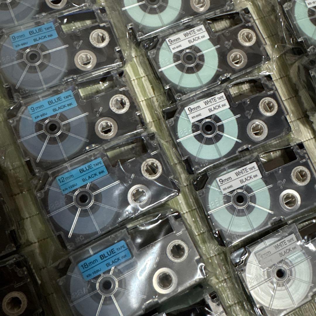 カシオCASIOネームランド　テープカートリッジ　テプラ　シール　まとめ売り