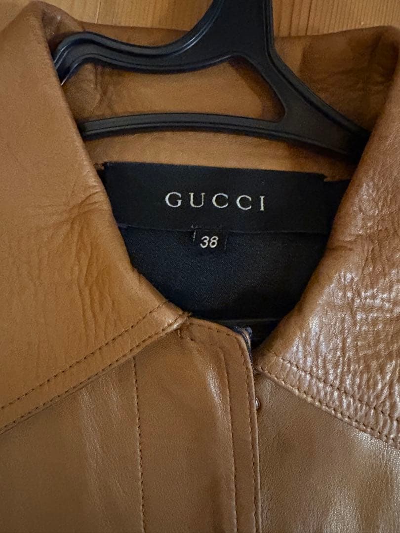 gucci トムフォード期 レザー ジャケット