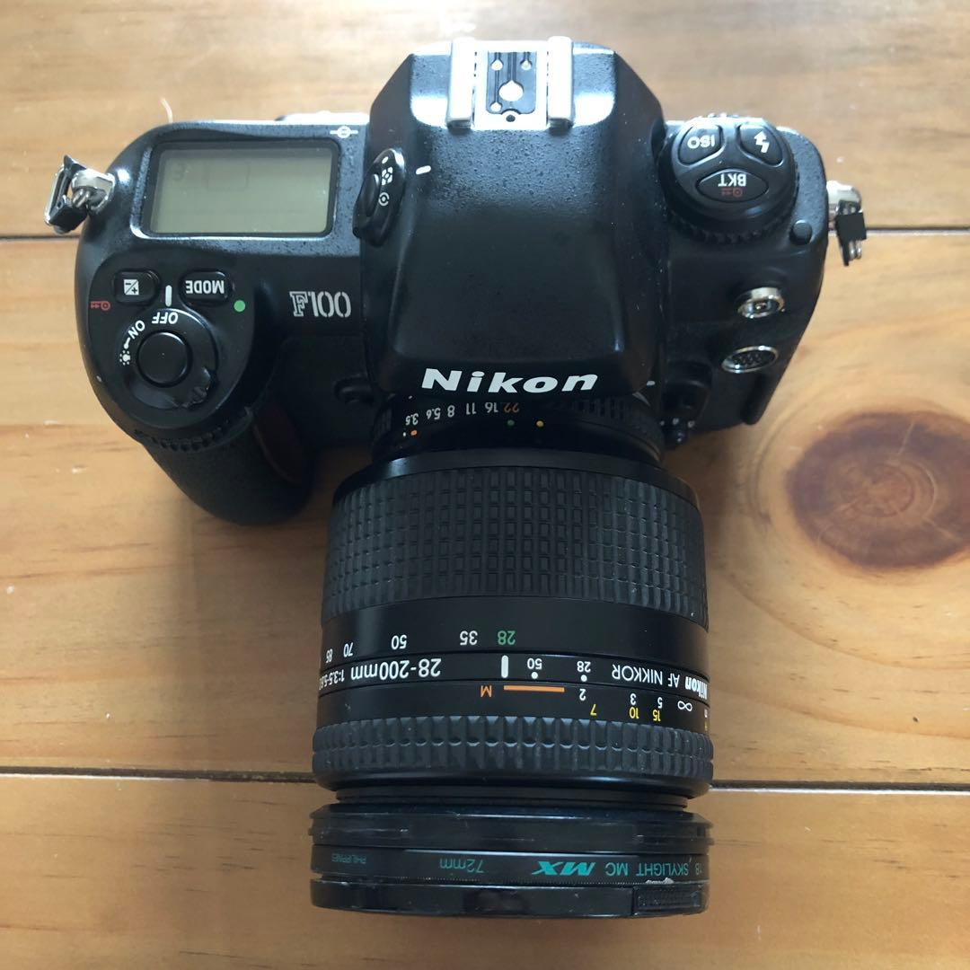 NIKON F100 NIKKOR 28-200mm フィルムカメラ 一眼レフ