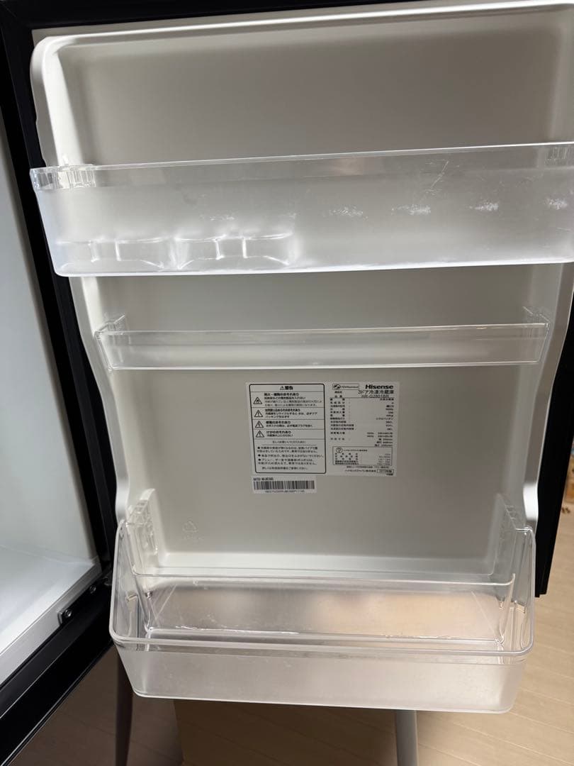 除菌清掃済み★ Hisense 3ドア冷凍冷蔵庫