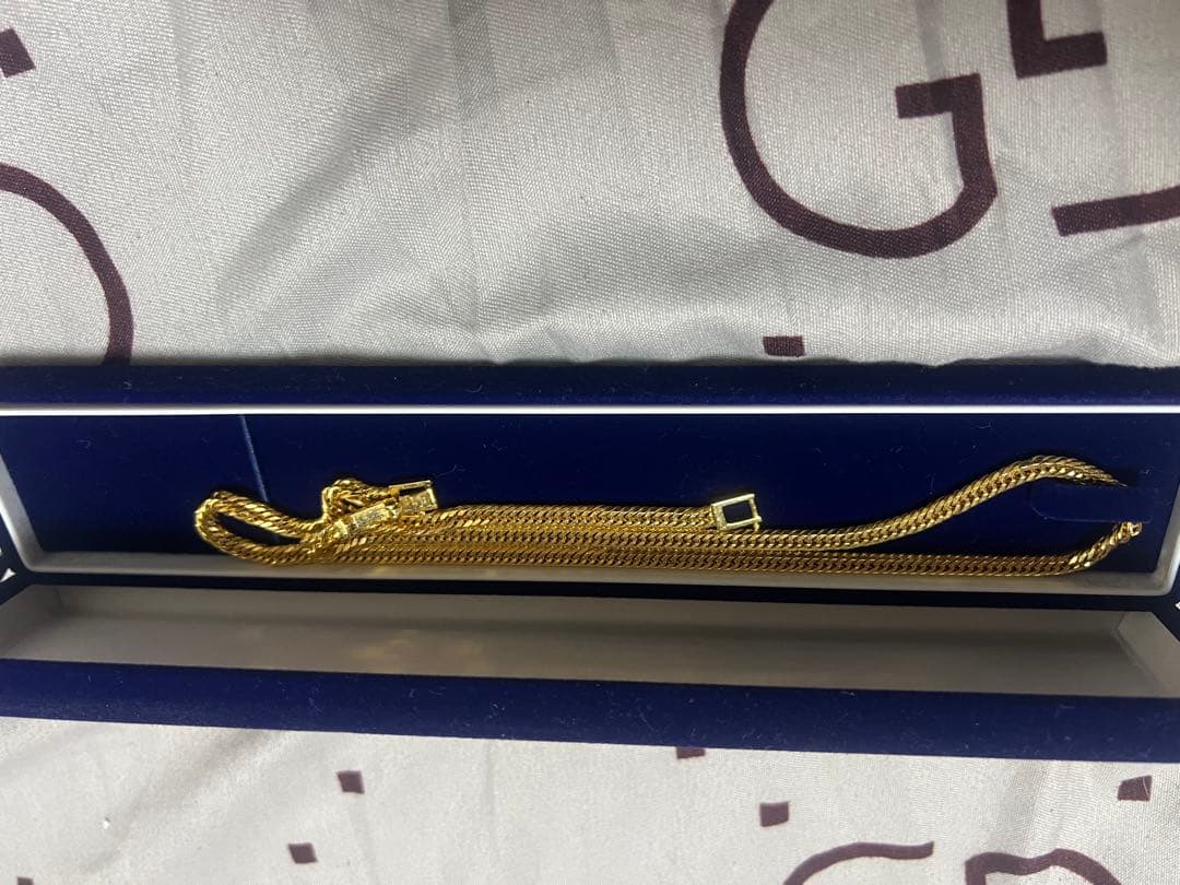 925 金コーティング　喜平ネックレス 約50cm 5mm