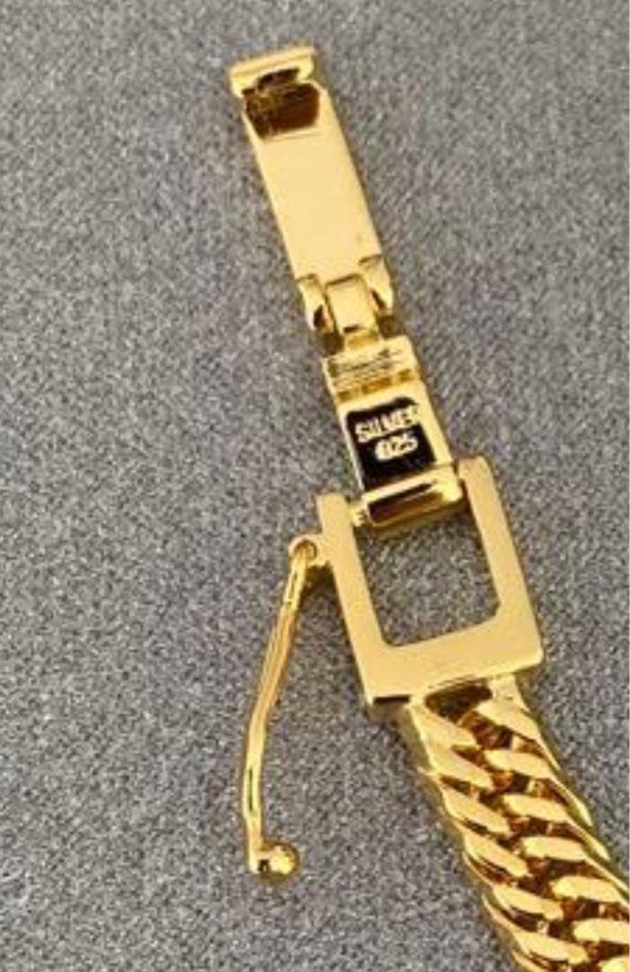 925 金コーティング　喜平ネックレス 約50cm 5mm