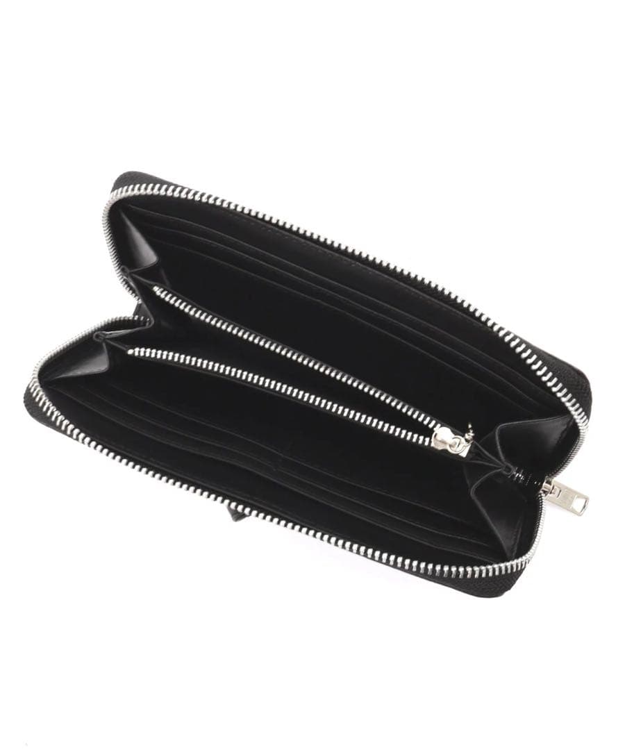 schott レザー ライダース ジップウォレット