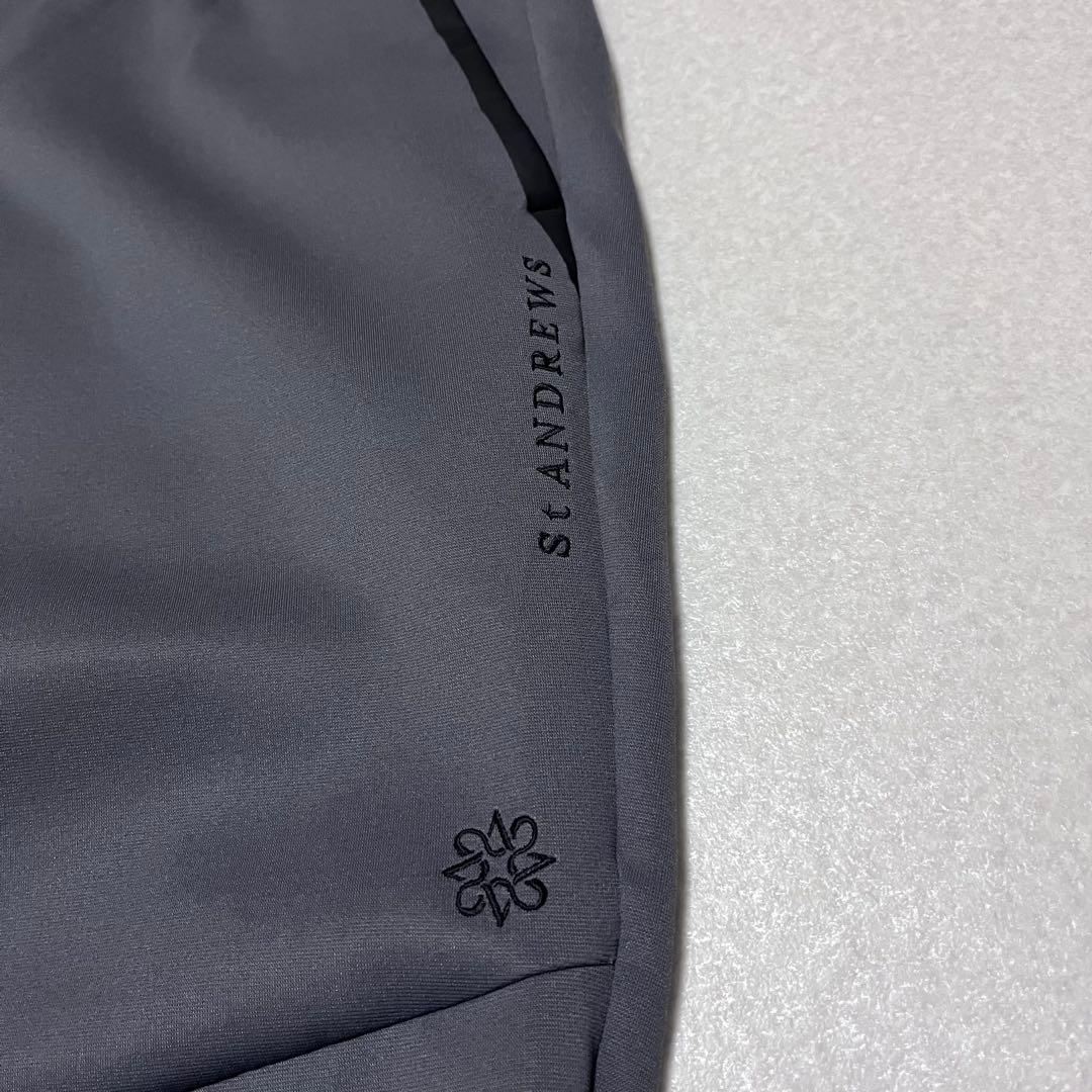 St ANDREWS セントアンドリュース ゴルフパンツ グレー L ストレッチ