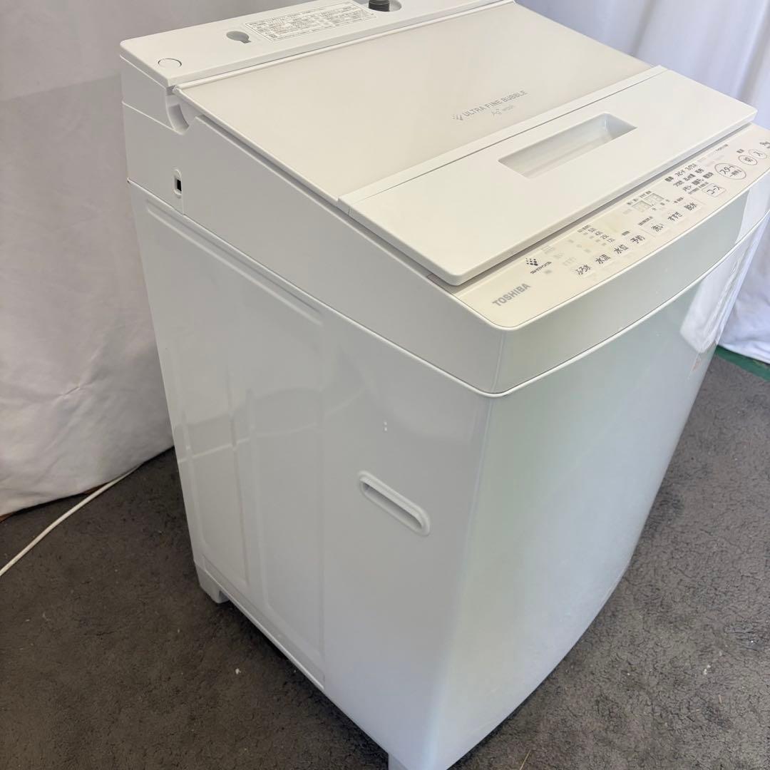 ★3　洗濯機　最新24年製　東芝　9キロ　中古　綺麗　安い　設置無料
