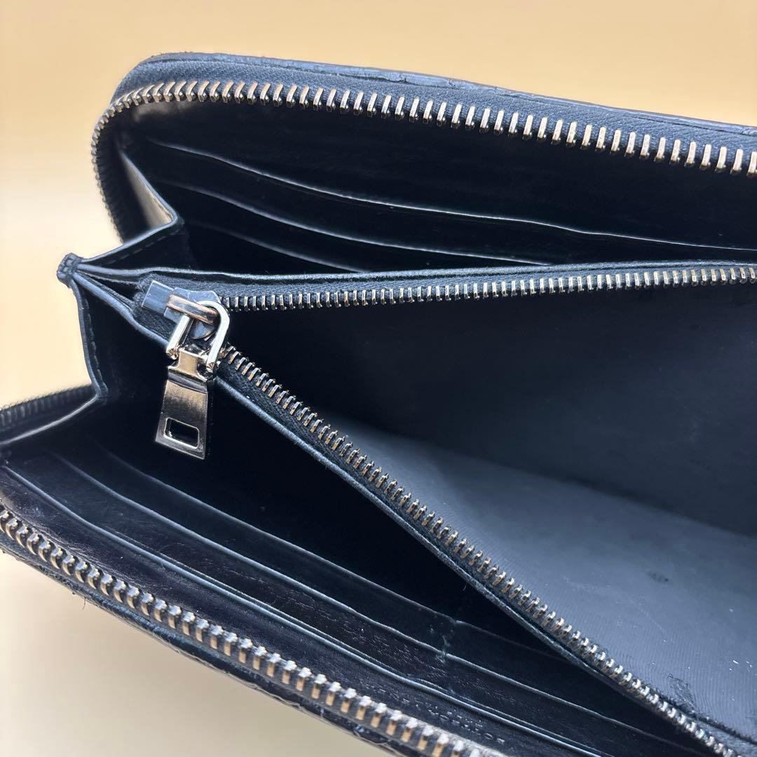 ◆正規品◆ボッティガヴェネタラウンドファスナー長財布