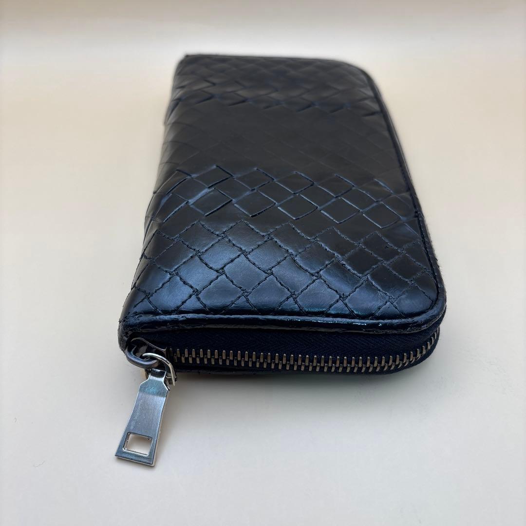 ◆正規品◆ボッティガヴェネタラウンドファスナー長財布