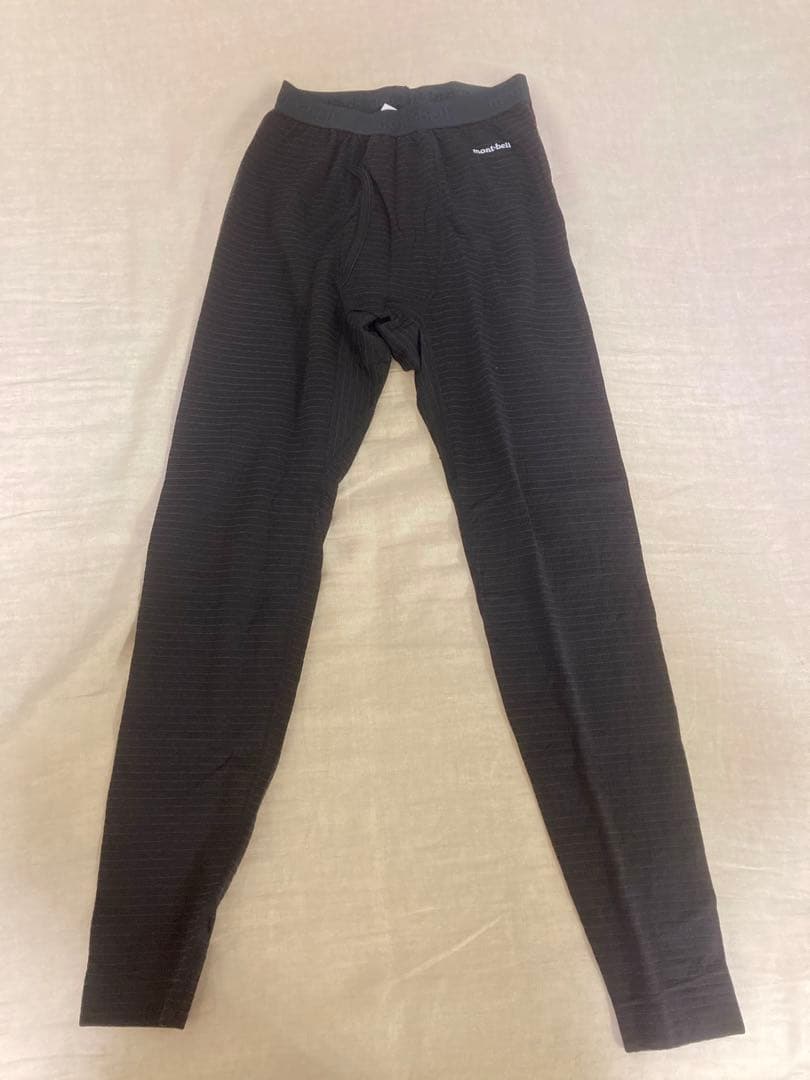 mont-bell スーパーメリノウール EXP ハイネックシャツとタイツ