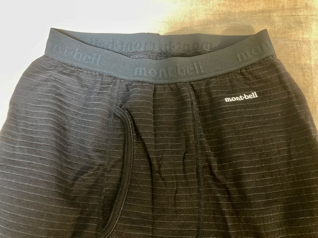 mont-bell スーパーメリノウール EXP ハイネックシャツとタイツ