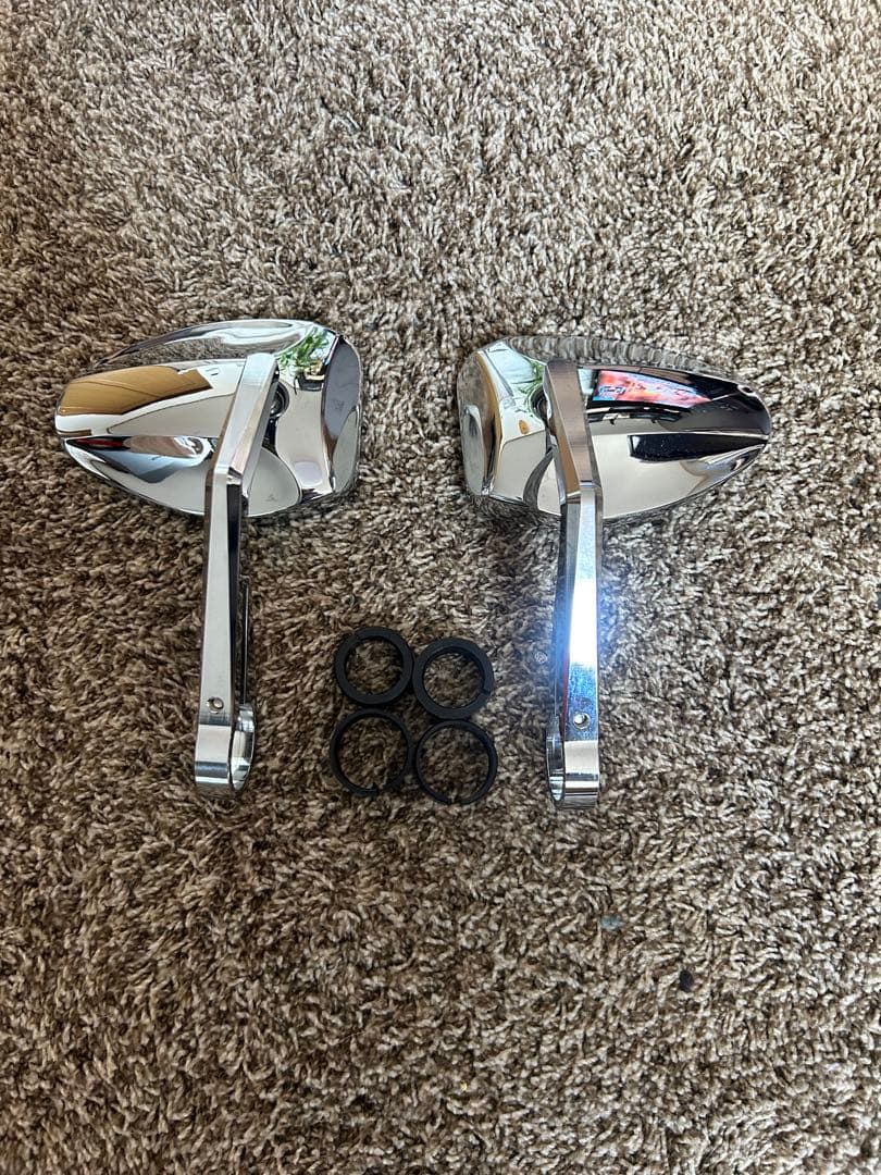 かとり DAYTONA Highsiderバーエンドミラー左右