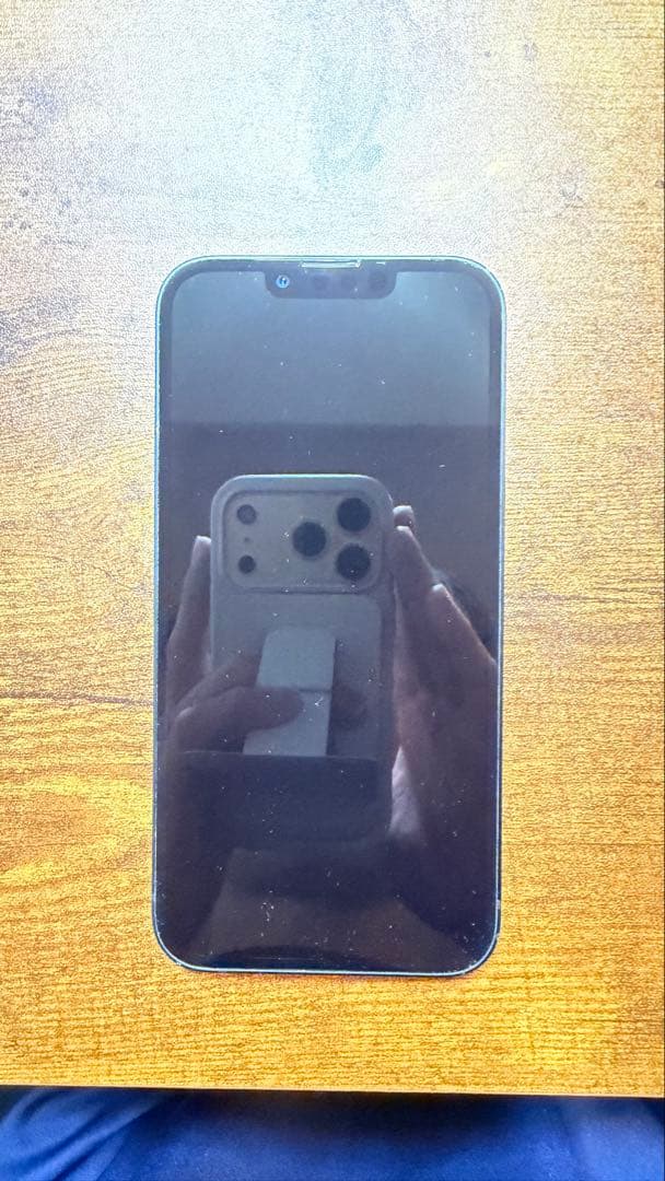 【美品】Apple iPhone 13 ミッドナイト 6.1インチ 128GB