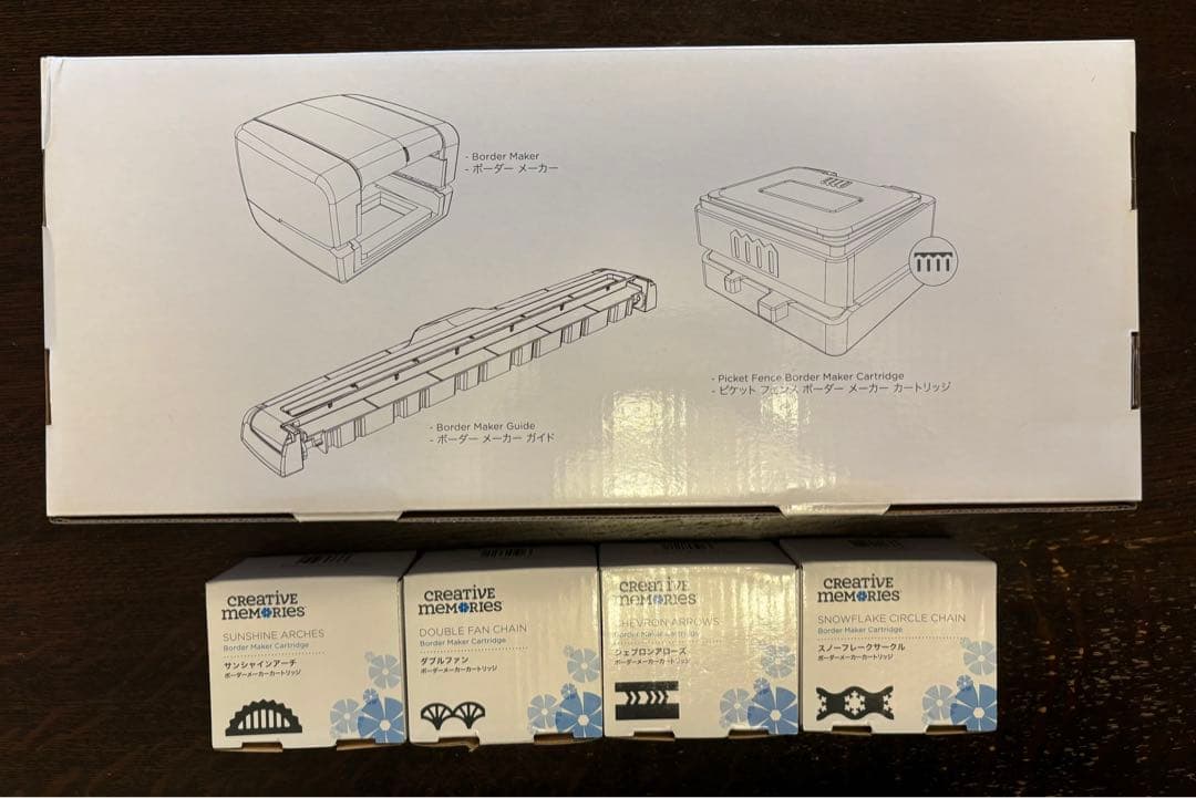 Creative Memories ボーダーメーカーシステム＆カートリッジ