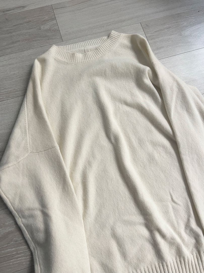 専用THE ROW オーバーサイズメリノウールカシミヤニットセーター イタリア製