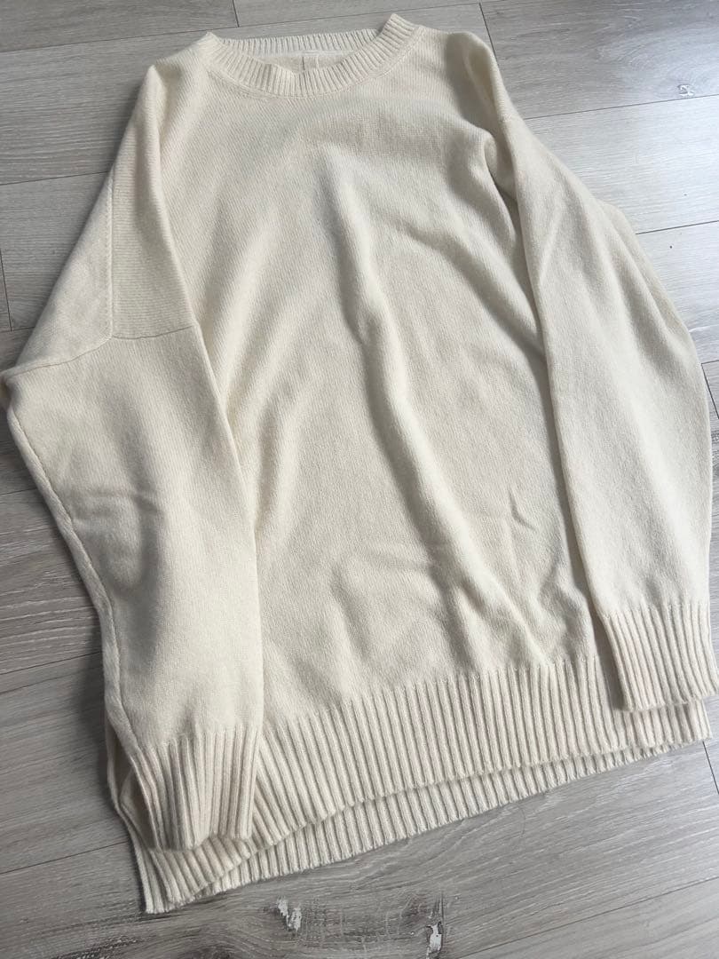 専用THE ROW オーバーサイズメリノウールカシミヤニットセーター イタリア製