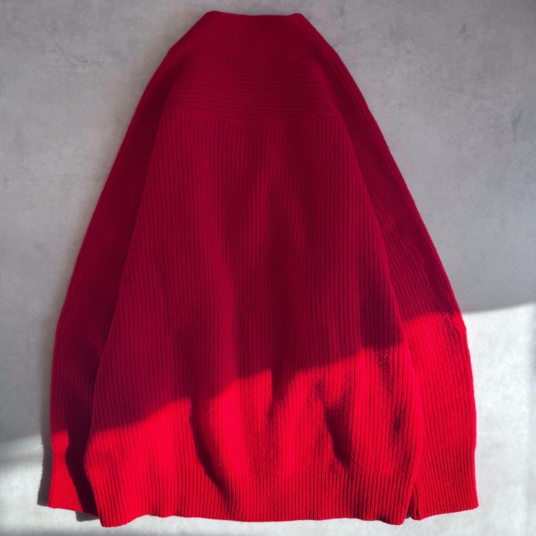 美品▲ジャーナルスタンダード ニット カーディガン ウール レッド 赤