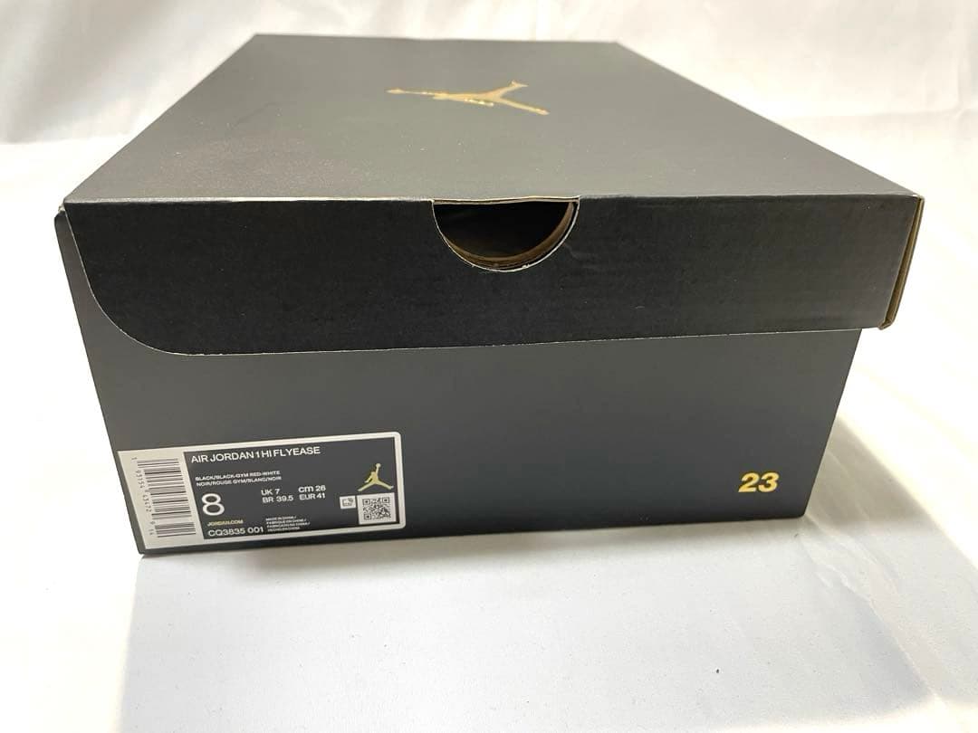 新品　ナイキ エアジョーダン1 フライイーズ ブレッド ホワイト トゥ 26cm