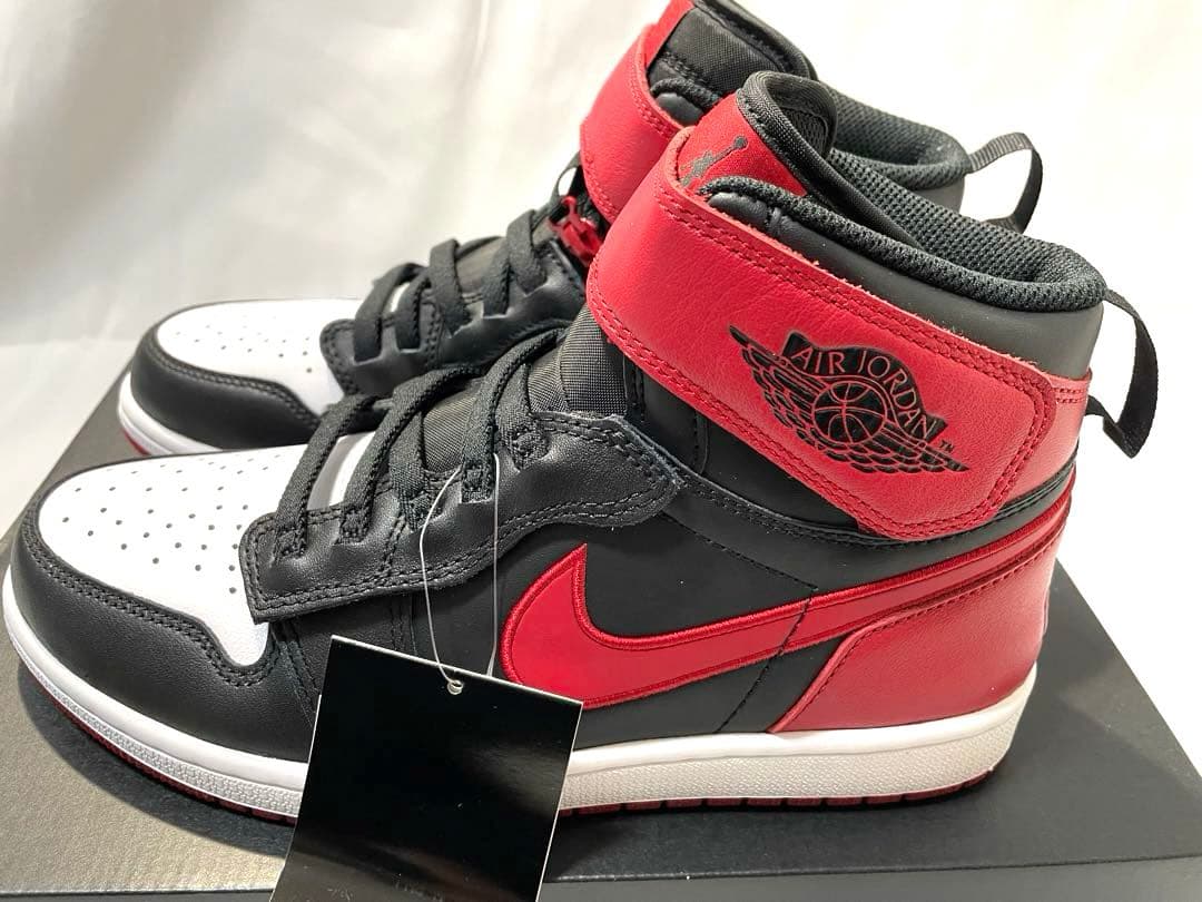 新品　ナイキ エアジョーダン1 フライイーズ ブレッド ホワイト トゥ 26cm