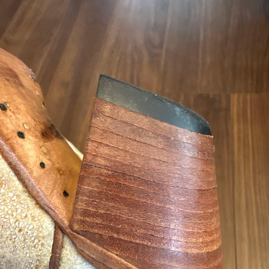 【豆福さま検討中】バタフライモチーフ ウエスタンブーツ24センチ程度