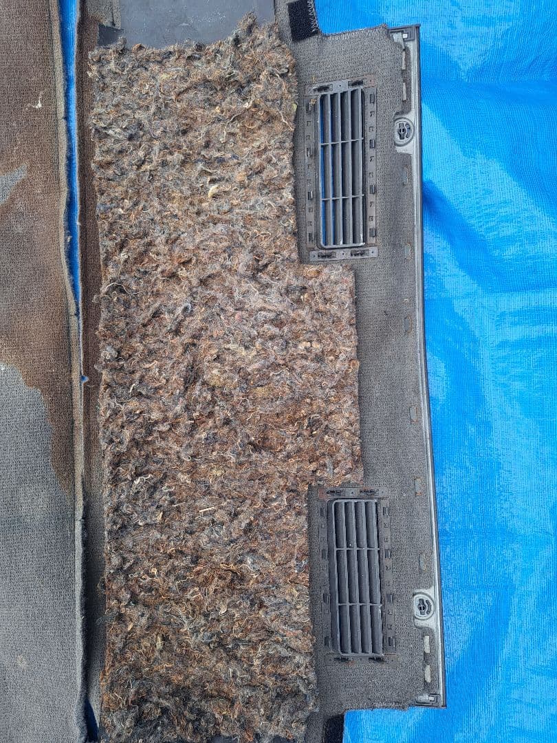 FC3S前期 トランク回り内張り、マット