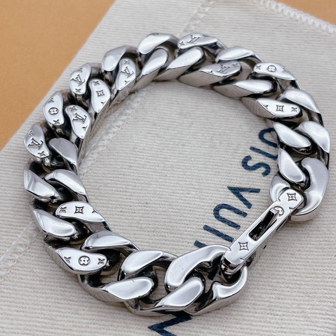 LOUIS VUITTON ブレスレット　喜平　チェーリンクス　モノグラム