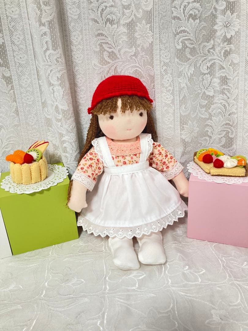 ウォルドルフ人形30㎝と着替えセット
