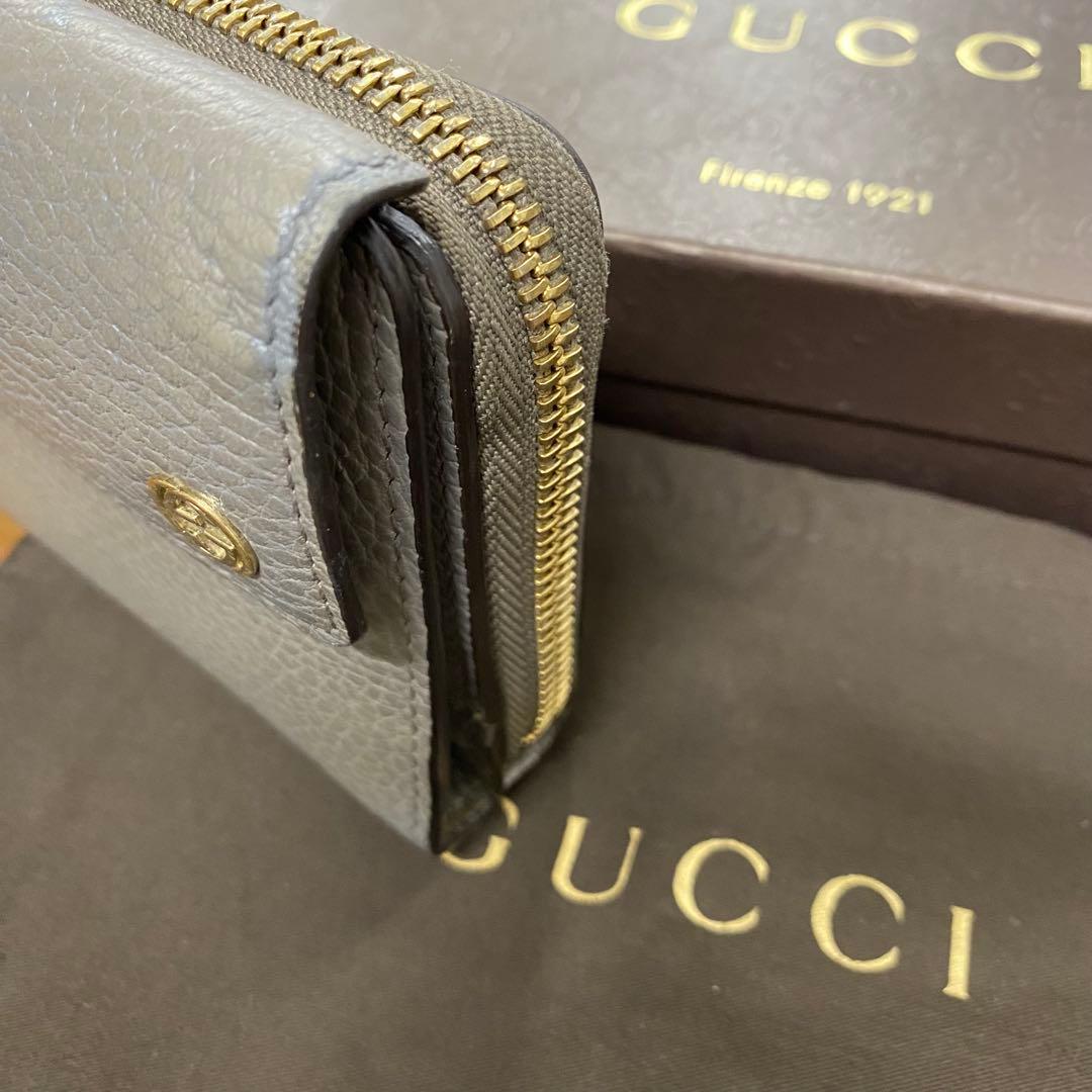 新品同様‼️グッチ　GUCCI 財布　長財布　ラウンドファスナー
