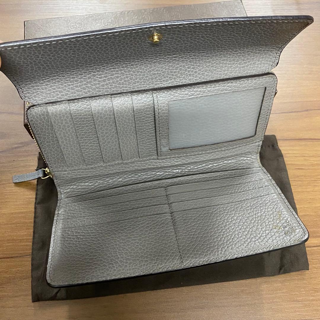 新品同様‼️グッチ　GUCCI 財布　長財布　ラウンドファスナー
