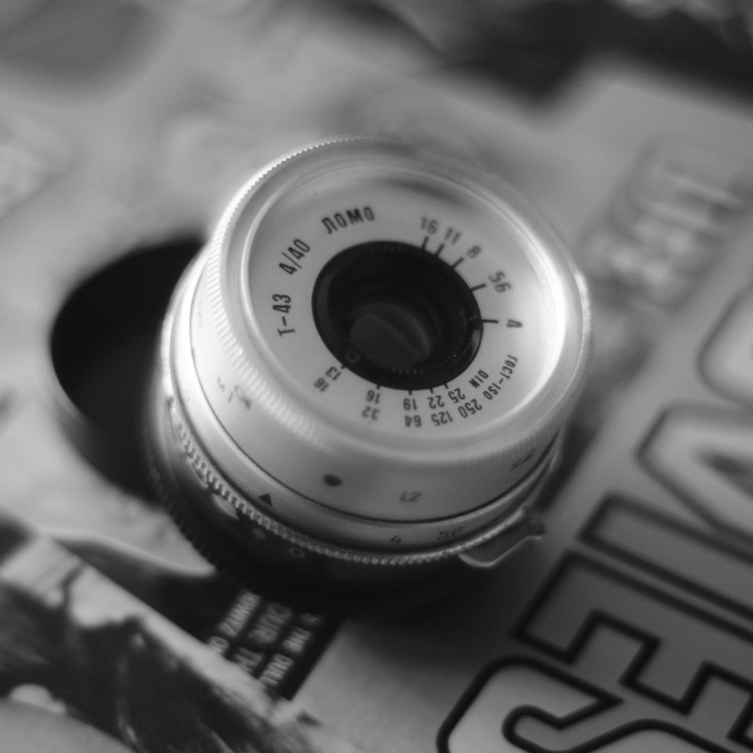 LOMO SMENA 8M T-43 40mm F4 M42マウント 改造レンズ