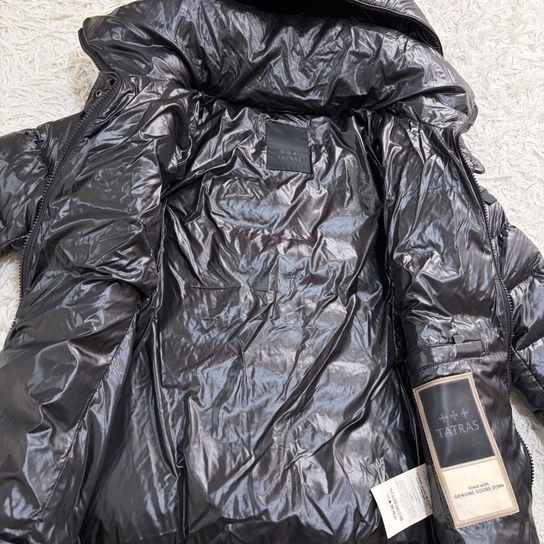 16611✨タトラス DRENA Y2K シャイニー ダウンジャケット ブラック