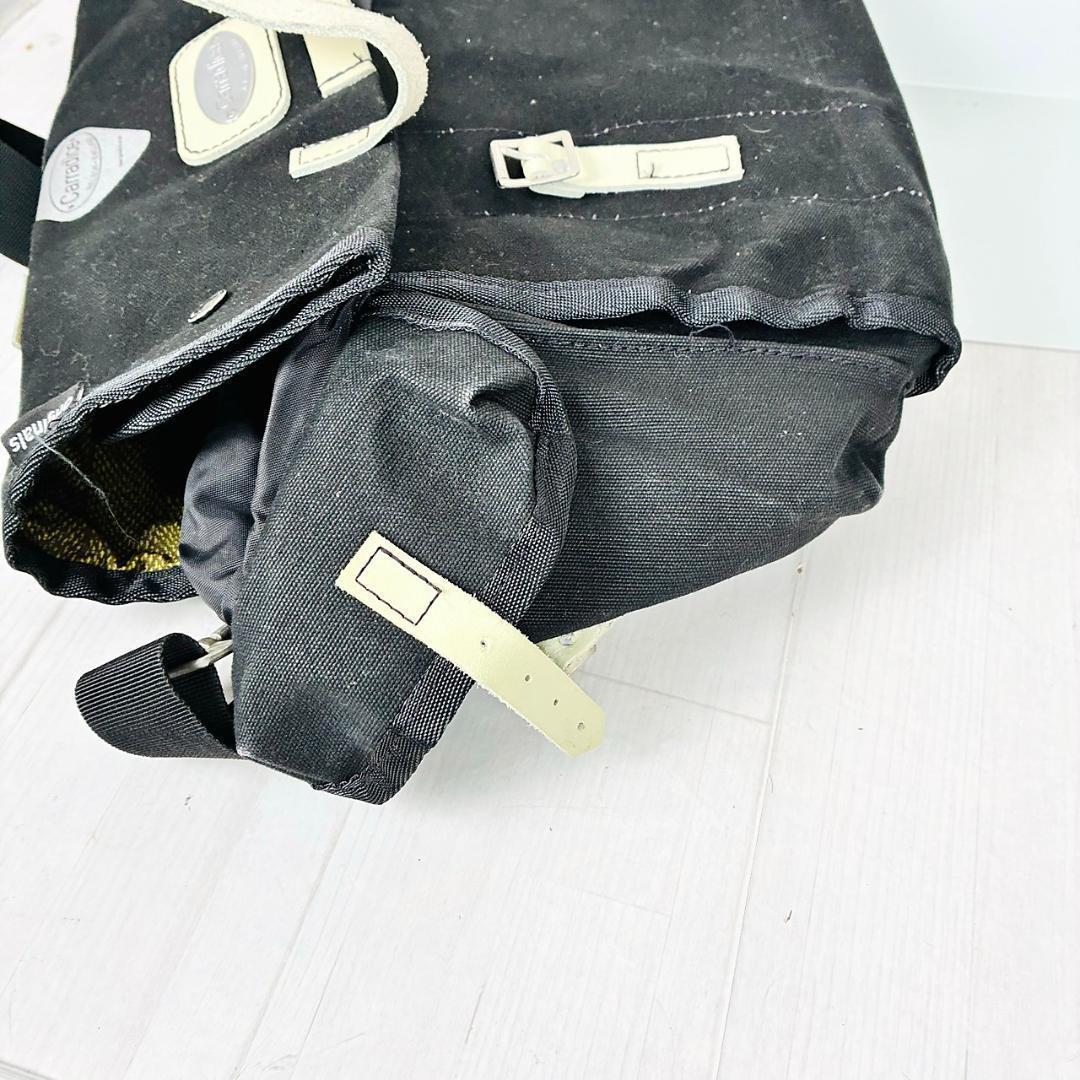 ★美品★ Carradice サドルバッグ 英国製 自転車 本革 キャンバス 黒