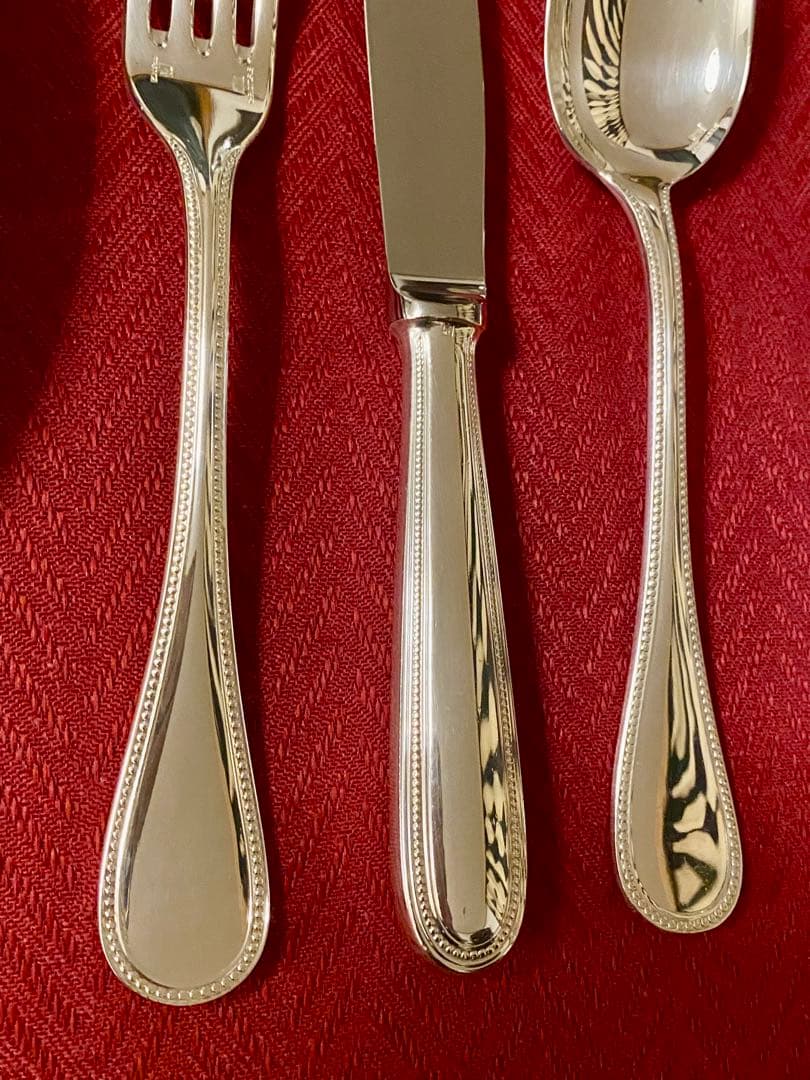 【やっちゃんさま専用商品】クリストフル パール カトラリーセット