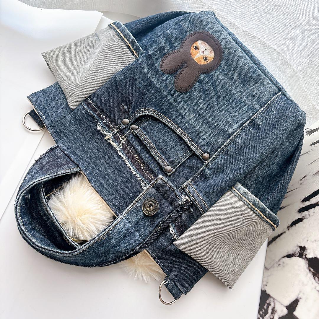 喜*ん様 コヤンイサムチョン　ポケットたくさん　トートバッグ　マンドゥちゃん　デ