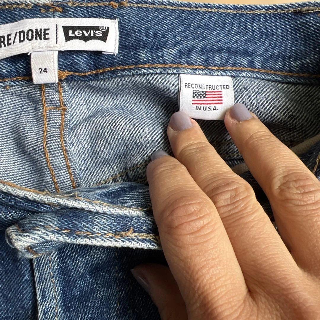 リダンデニム RE DONE with levisデニム 24
