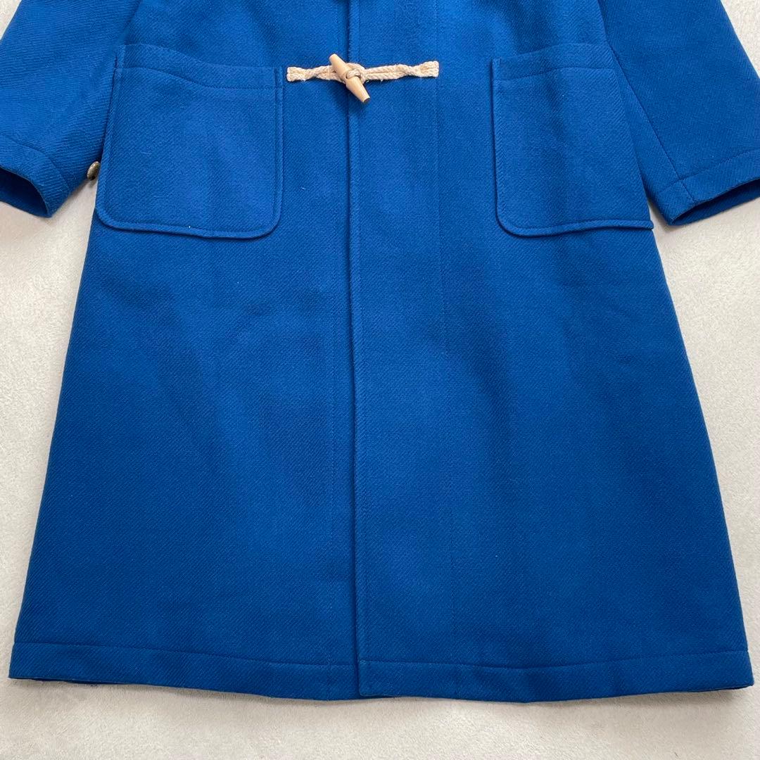 BEAMS BOY メルトン ロング ダッフルコート F トグル フーデット