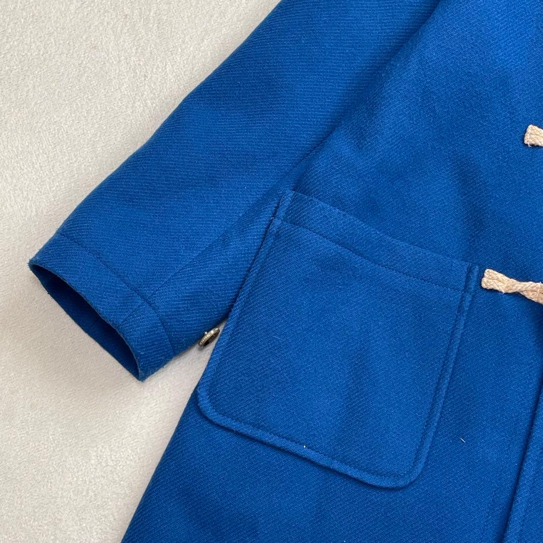 BEAMS BOY メルトン ロング ダッフルコート F トグル フーデット