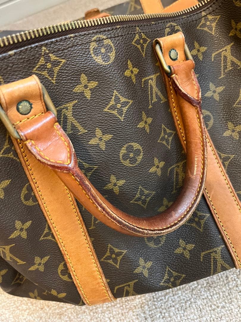 Louis Vuitton ボストンバッグ モノグラム　鍵付き