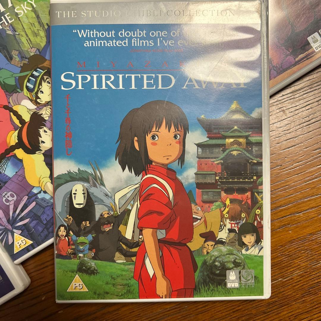 スタジオジブリ DVD 英語版　7本セット