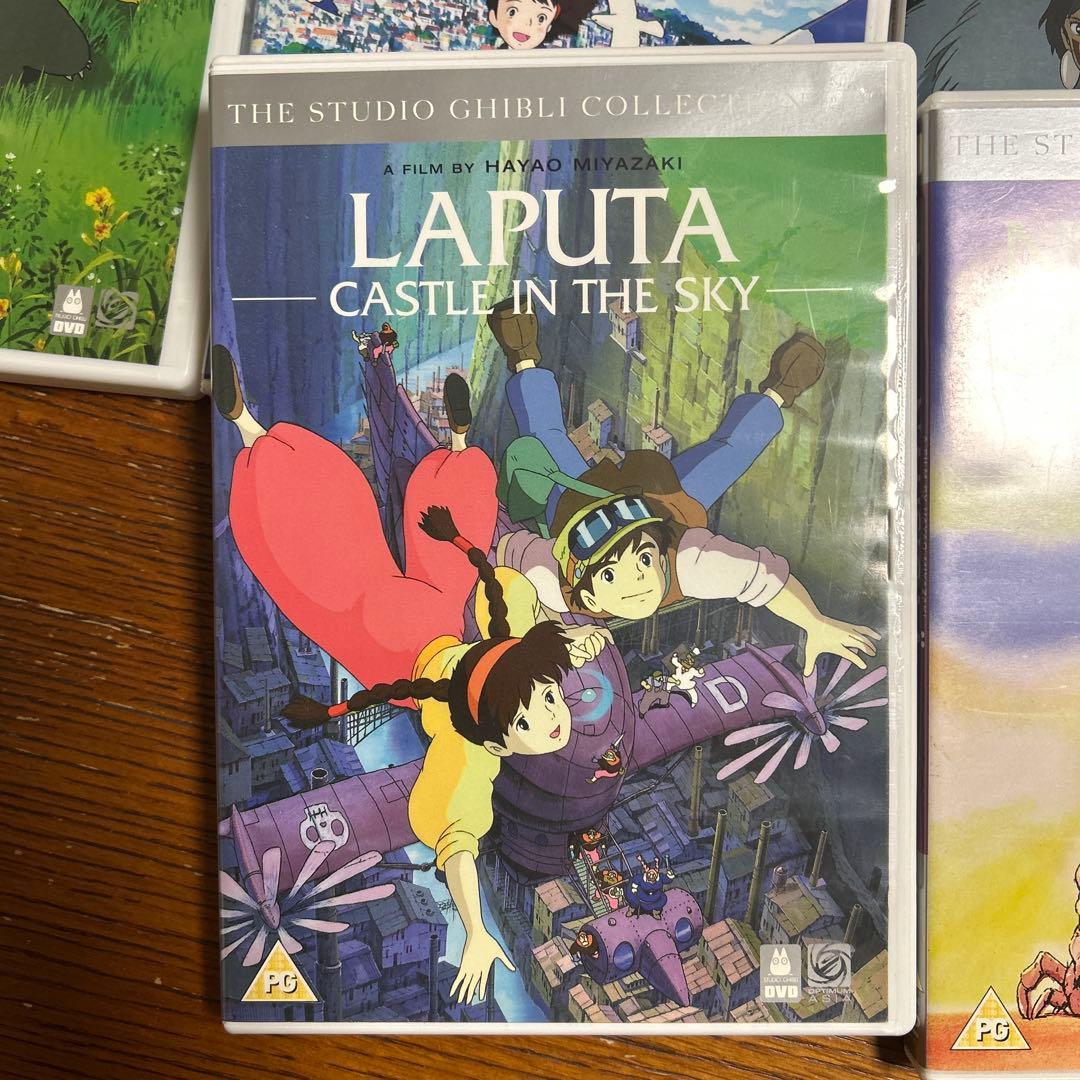 スタジオジブリ DVD 英語版　7本セット
