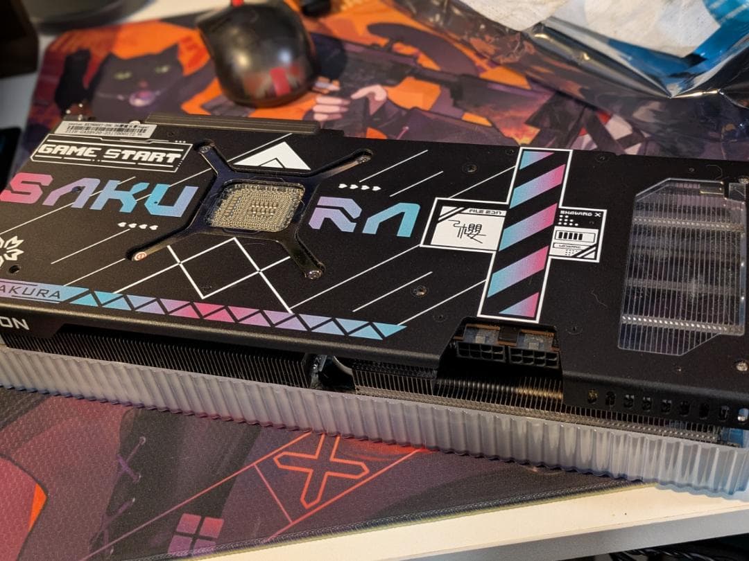 夢*夜様 Yeston RX7900XT 櫻瞳 20GB グラボ 外箱あり