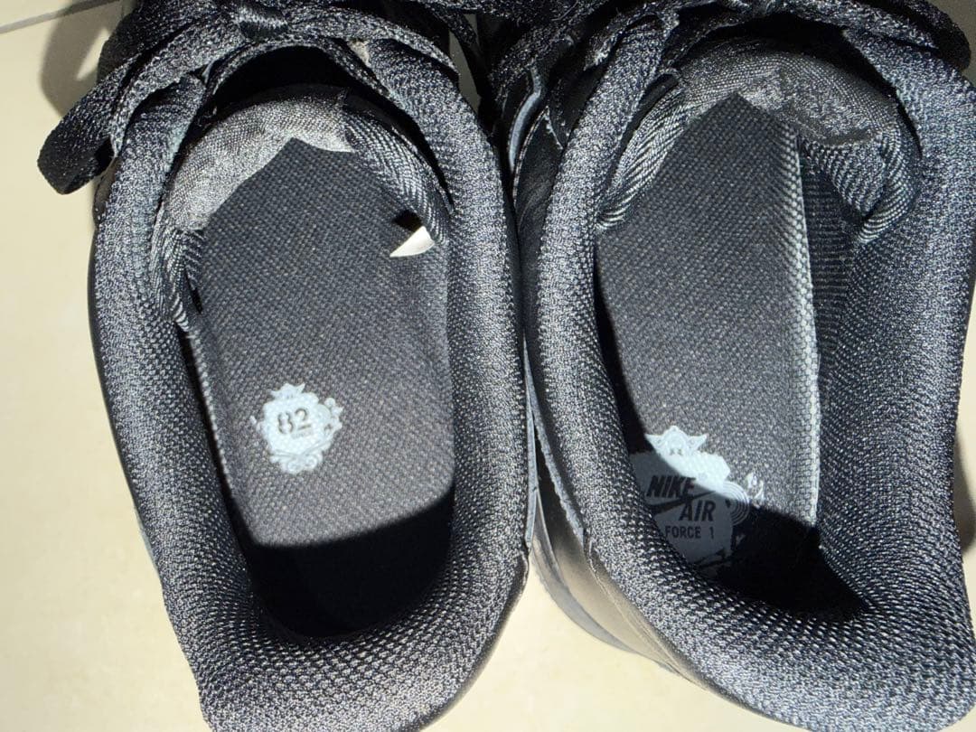 エアフォースワン NIKE Air Force 1 ブラックスニーカー