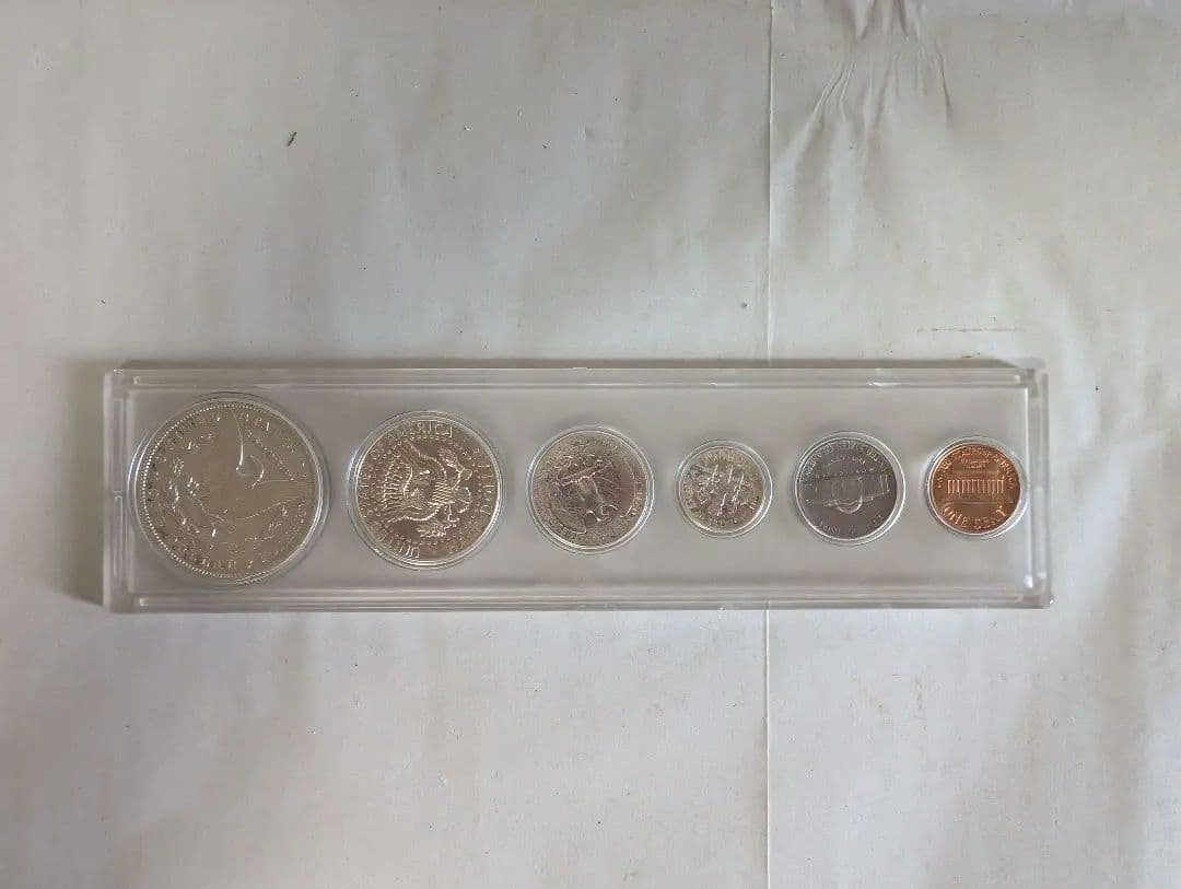 アメリカ合衆国コレクションセット 1900年モルガンドル銀貨他