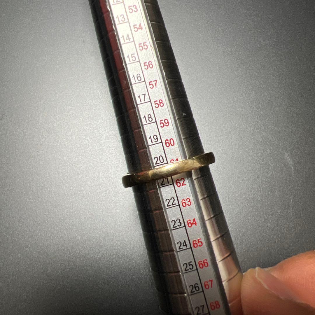 9ct シグネットリング 印台リング　ヴィンテージ 9金