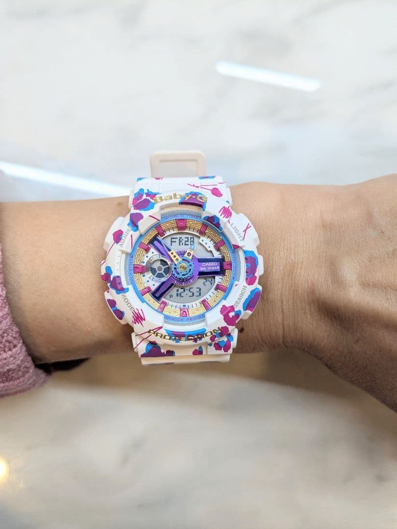 レア美品♡フラワーレオパードBA110FL