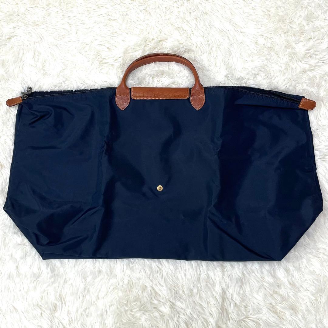 ロンシャン ル プリアージュ XL フランス製 折り畳み トラベルバッグ NVY