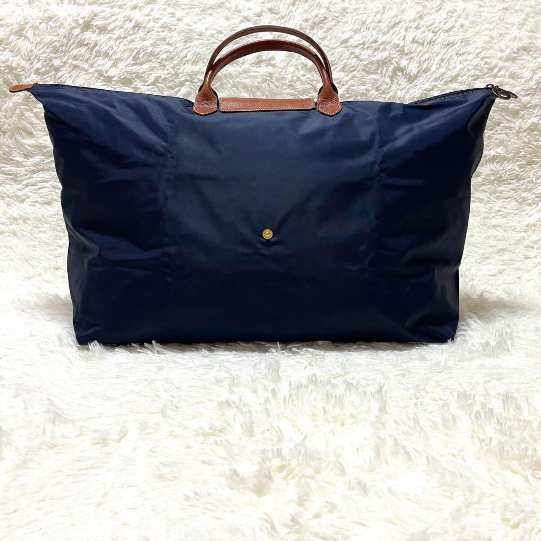 ロンシャン ル プリアージュ XL フランス製 折り畳み トラベルバッグ NVY