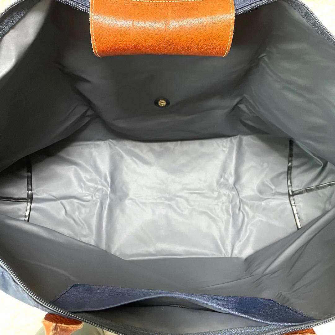 ロンシャン ル プリアージュ XL フランス製 折り畳み トラベルバッグ NVY