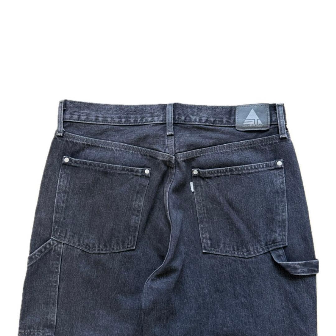 リーバイス　シルバータブ　SILVERTAB バギーカーペンター ブラックW34